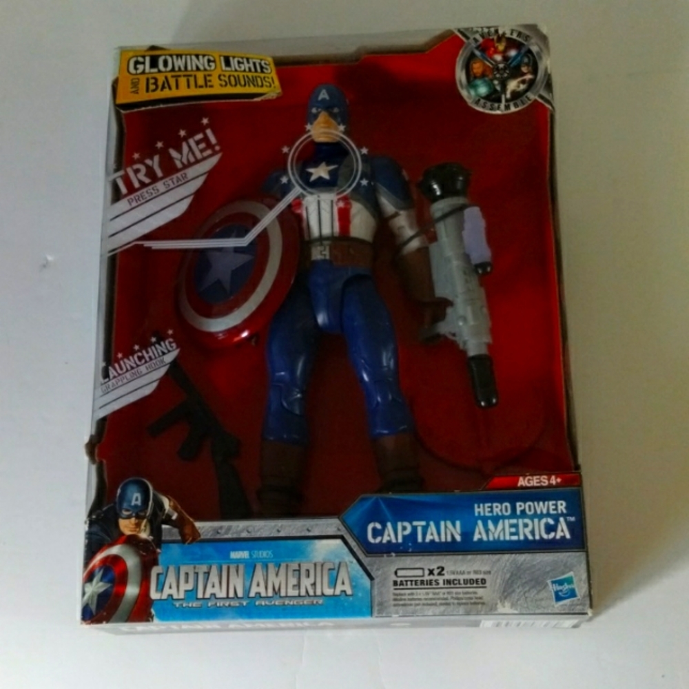 2011 Hero Power Captain America The First Avenger